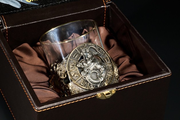 Стакан для виски Зодиак  "Козерог" 1шт в подарочном футляре