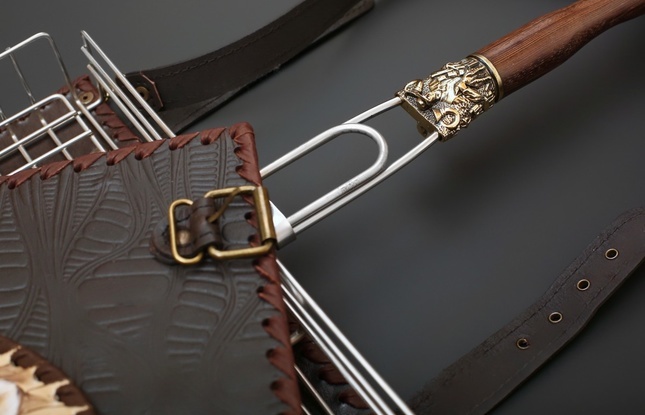 Решетка для гриля «Медведь Кельтский узор» - фото №3