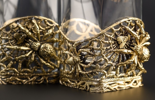 Подарочный набор стаканов для виски «Паук» 310 мл - фото №5