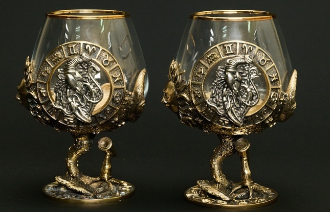 Бокал для коньяка Зодиак «Рак» 430 мл