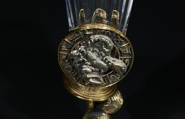 Набор лафитников для водки «Знаки Зодиака Скорпион» (2 шт.) в подарочном футляре c художественным оформлением 50 мл - фото №7