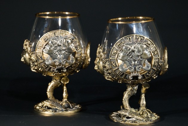 Бокал для коньяка Зодиак «Близнецы» 430 мл