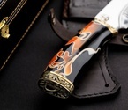 Подарочный туристический нож «Беркут» сталь 95Х18 в футляре