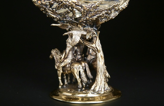 Бокал для коньяка «Три богатыря» 430 мл - фото №6