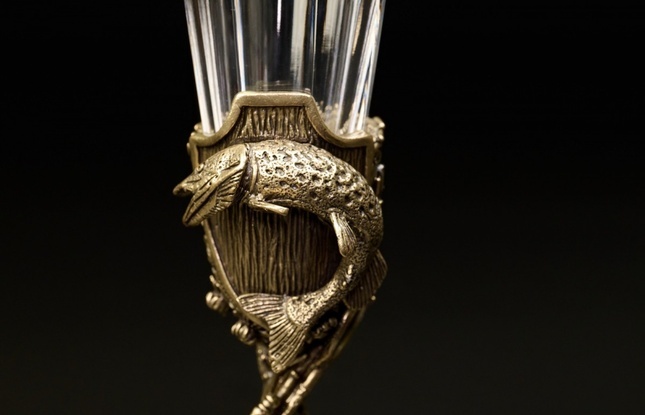 Набор лафитников «Рыбалка Трофеи"  (6 шт.) в подарочном футляре с художественным оформлением 50 мл - фото №6