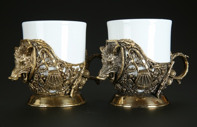 Чашка для кофе "Трофейный Кабан" 200 мл - фото №7