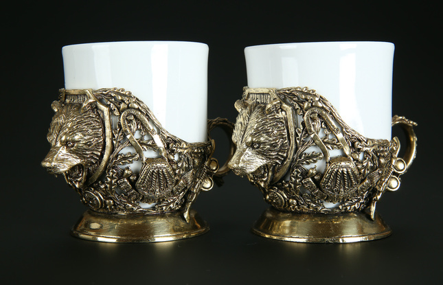 Чашка для кофе "Трофейный Медведь"  200 мл - фото №7