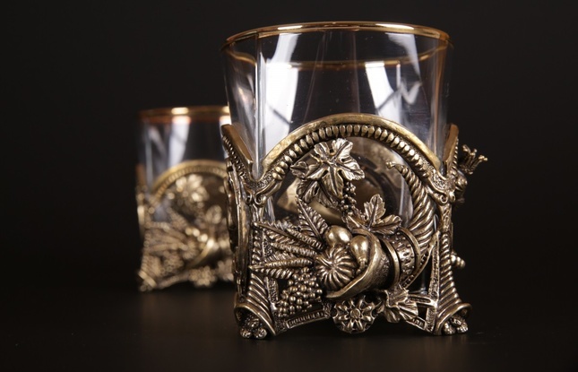 Набор стаканов для  виски "Рог изобилия"  310 мл - фото №2