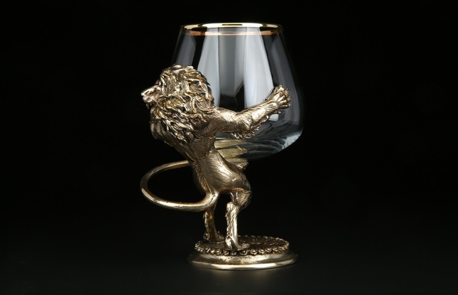 Бокал для коньяка «Лев» 430 мл - фото №1