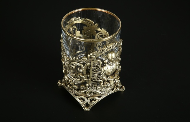 Стакан для  виски "Нефтяник" 310 мл - фото №2