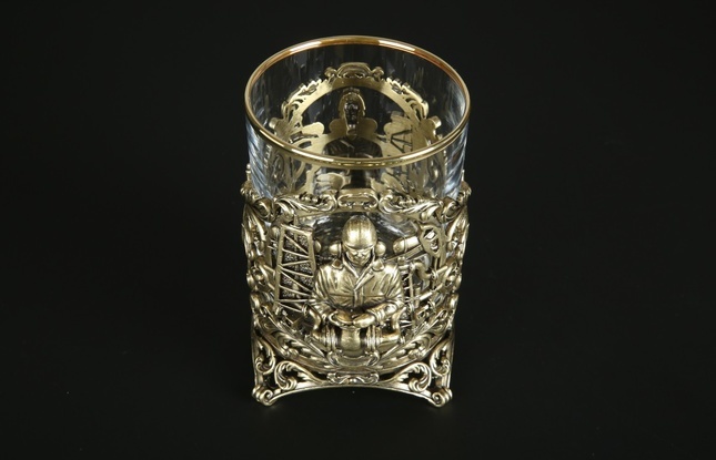 Стакан для  виски "Нефтяник" 310 мл - фото №4