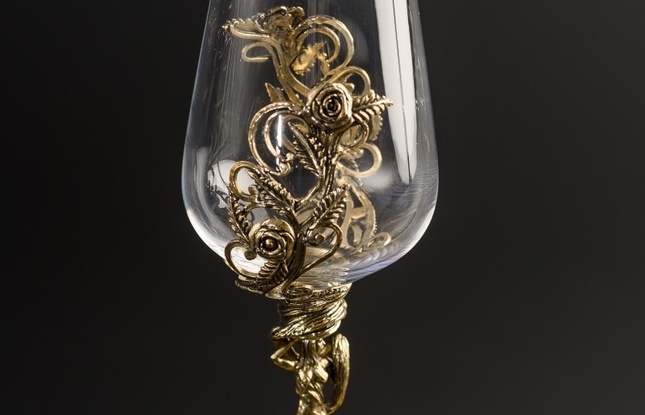 Бокал для вина «Флора» 450 мл - фото №5