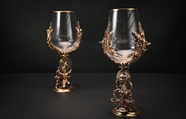 Бокал для вина "Гороскоп Весы"  1 шт.  в подарочном футляре с художественным оформлением  430 мл - фото №5