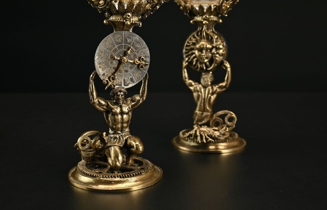 Набор бокалов для вина «Зодиак Рак» (2шт.) в подарочном футляре 450 мл - фото №1