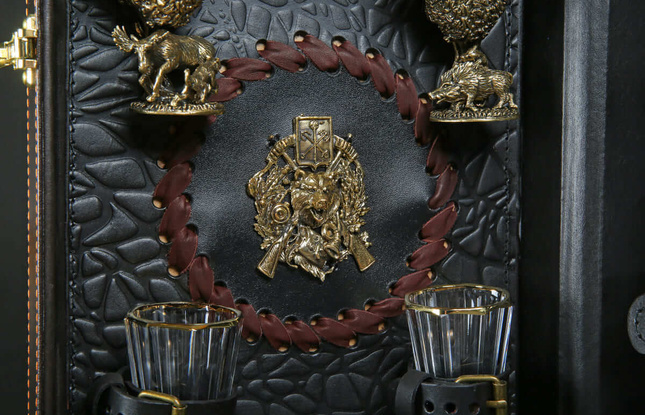 Кейс для алкоголя Арт-Мастер 15 "Русский лес" - фото №4