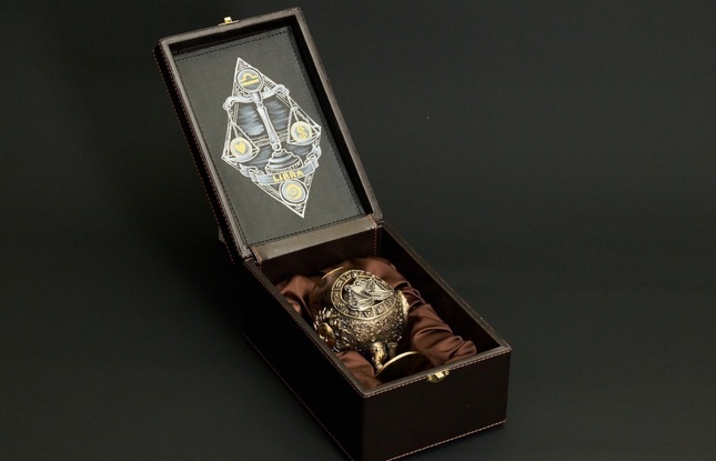 Бокал для коньяка Зодиак "Весы"  1 шт.  в подарочном футляре с художественным оформлением  430 мл - фото №1