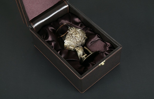 Бокал для коньяка «Мудрому начальнику» 430 мл - фото №5