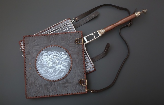 Решетка для гриля  "Лев Царский" - фото №2