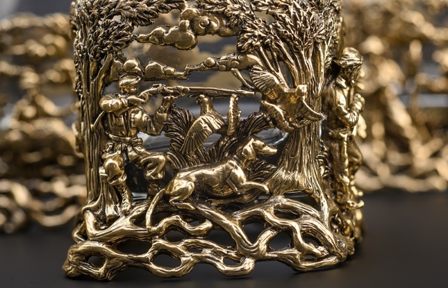 Подарочный набор стаканов для виски Охота  6шт. в подарочном кейсе 310 мл - фото №8