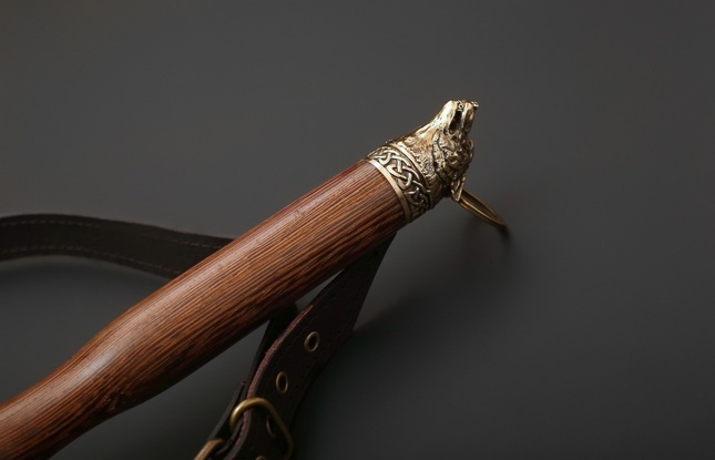 Решетка гриль "Волк кельтский узор" - фото №6