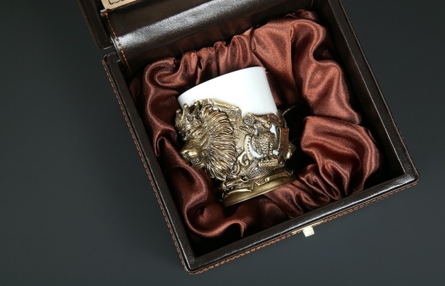 Чашка для кофе "Мудрому руководителю" 1 шт. в подарочном футляре с художественным оформлением 200 мл - фото №9