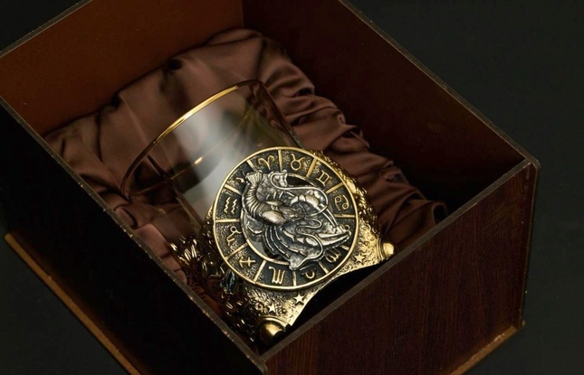 Стакан для виски Зодиак  "Рак" - фото №5