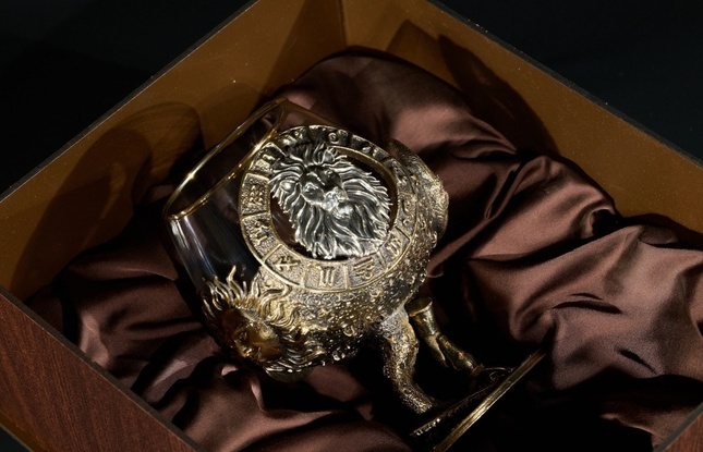 Бокал для коньяка Зодиак «Лев» 430 мл - фото №2