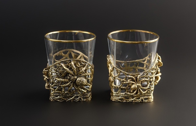 Подарочный набор стаканов для виски «Паук» 310 мл - фото №3