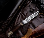 Подарочный туристический нож «Ферзь» сталь 65Х13 в футляре