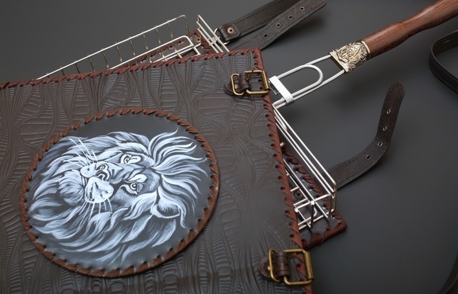 Решетка для гриля  "Лев Царский" - фото №4