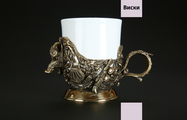 Чашка для кофе "Трофейный Кабан" 200 мл - фото №5