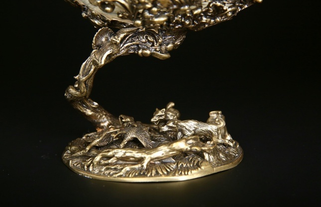 Бокал для коньяка «Охота  Элит» Утки  430 мл - фото №1