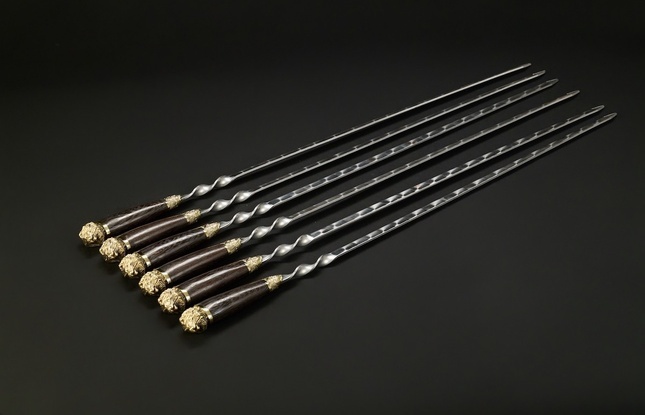 Шампуры ручной работы «Звери Большие Лев» - фото №5