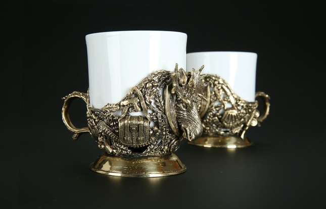 Чашка для кофе "Трофейный Лось" 200 мл - фото №7