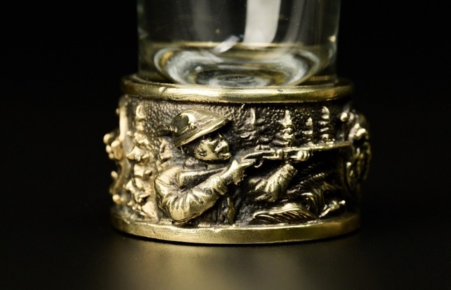 Набор стопок для текилы  "Охота на медведя" - фото №7