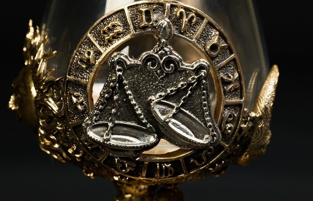 Бокал для коньяка Зодиак "Весы"  2 шт.  в подарочном футляре с художественным оформлением  430 мл - фото №6