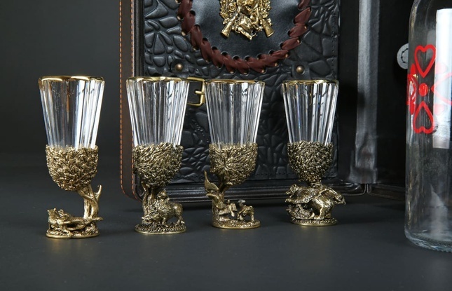 Кейс для алкоголя Арт-Мастер 15 "Русский лес" - фото №2