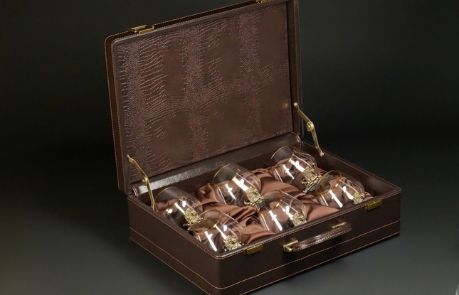 Бокал для коньяка «Лев VIP» эконом  430 мл - фото №7