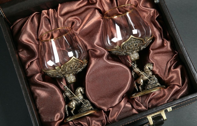 Бокал для коньяка «Георгий Победоносец» 430 мл - фото №7