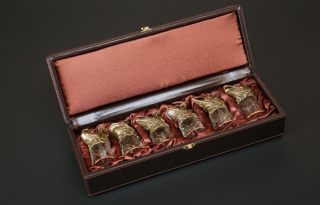 Набор чарок "Рыбы" 50 мл - фото №6