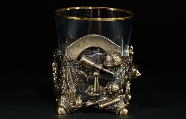 Стакан для виски Зодиак  "Водолей"  1 шт.  в подарочном кейсе с художественным оформлением 310 мл - фото №8