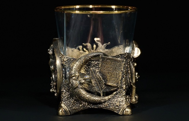 Стакан для виски Зодиак  "Рыбы"  - фото №5