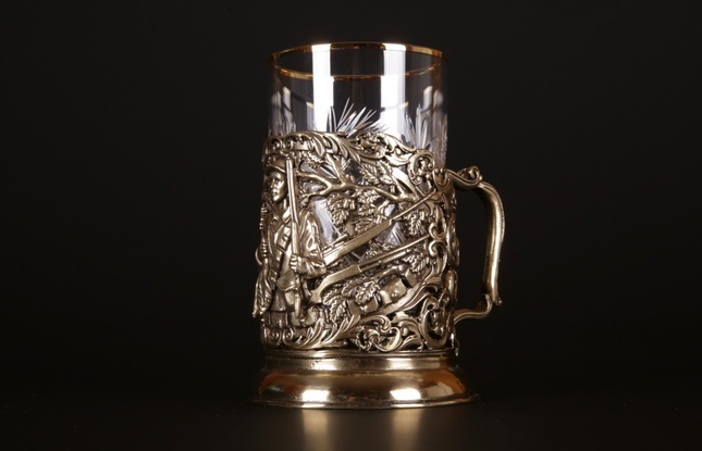 Подстаканник "Охотник" 250 мл - фото №1