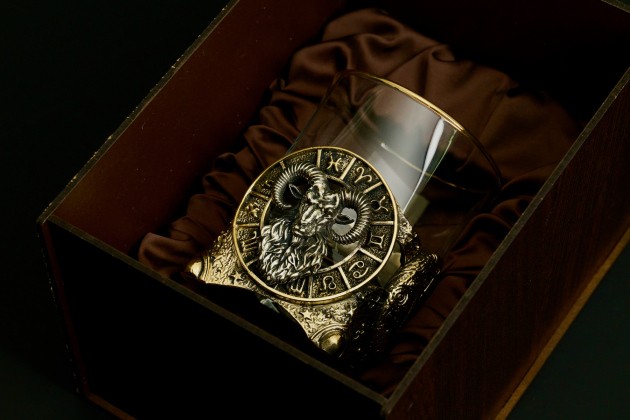 Стакан для виски Зодиак «Овен» 430 мл 1 шт в подарочной коробке  