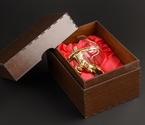 Бокал для коньяка «Лев» в подарочной коробке - фото №1