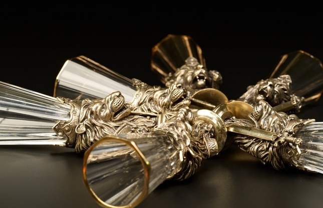 Набор рюмок-лафитников «Лев» 50 мл - фото №5