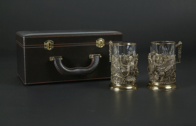 Подстаканник «Герб России VIP» - фото №7