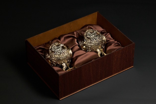 Бокал для коньяка Зодиак «Скорпион» 2 шт. в подарочной коробке