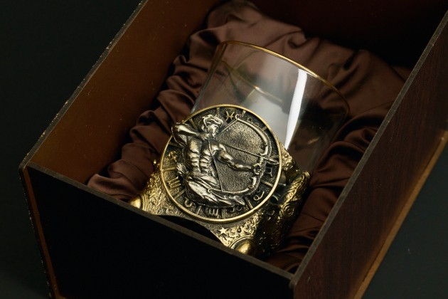 Стакан для виски Зодиак  "Стрелец" 1 шт в подарочной коробке 