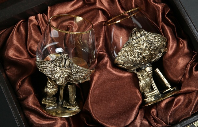 Бокал для коньяка «Мудрому начальнику» 430 мл - фото №9